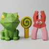 Skatrs froggy jumps latex chew toys for dogs Dogs-Toys Skatrs Pack of 3