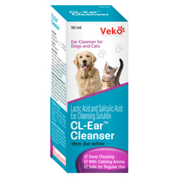 Veko CL Ear Cleanser for Dogs and Cats