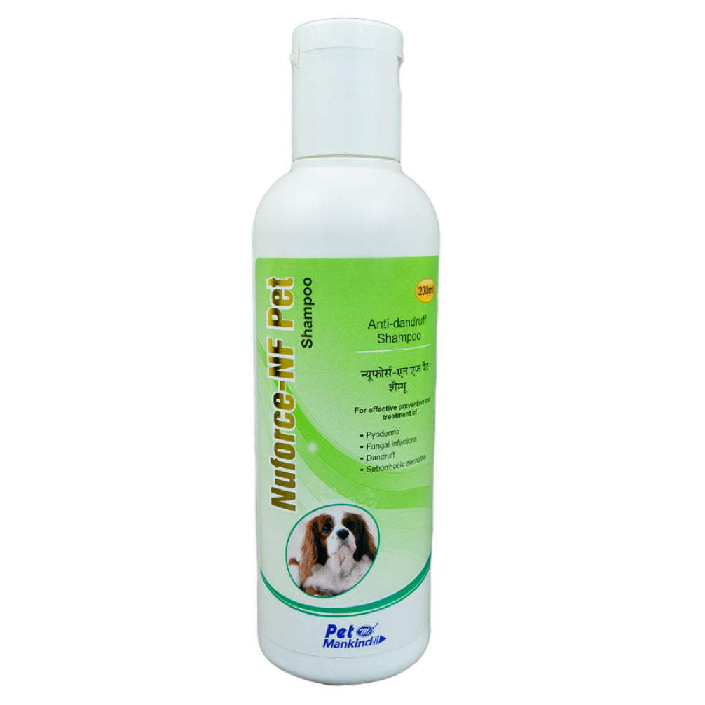 Mankind Nuforce NF Pet Shampoo for Dogs and Cats (200ml)