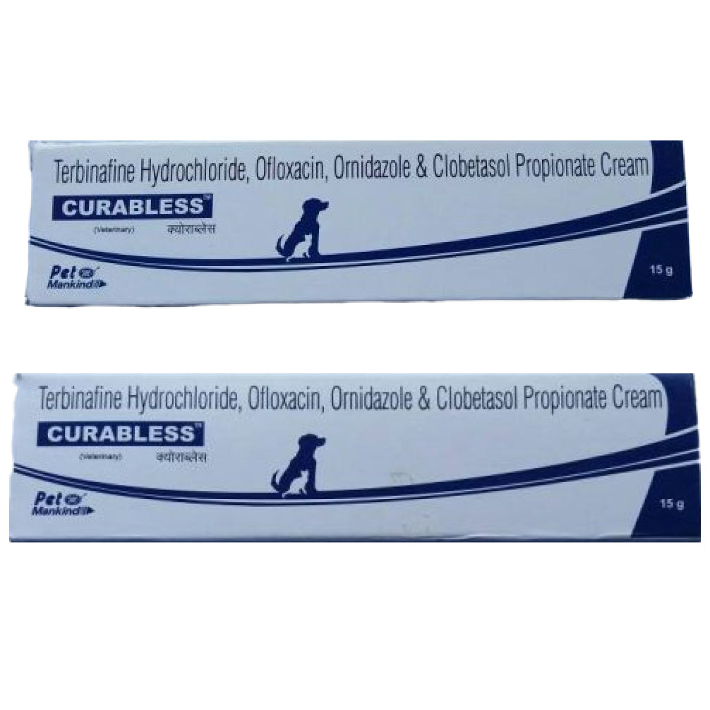 Curabless Buy Mankind Curabless Cream for Pets Online in India | Supertails