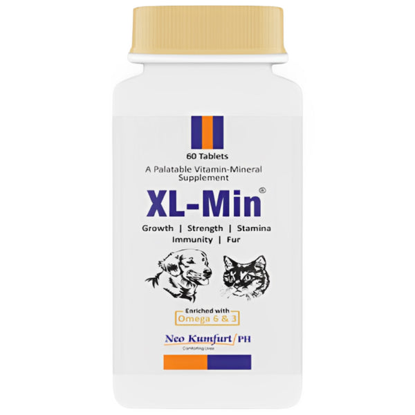 Neo Kumfurt XL Min Tablet Multivitamin for Dogs & Cats (pack of 50 tablets)