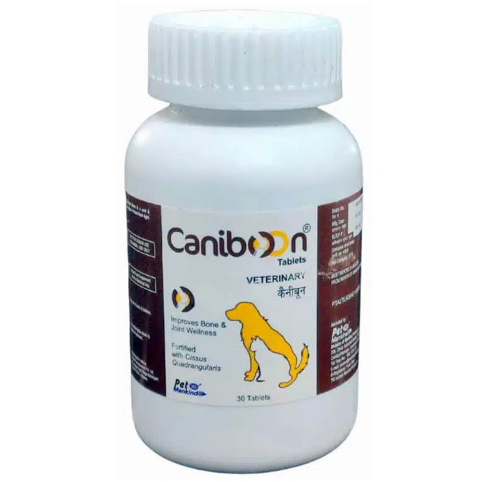 Mankind Caniboon Tablets for Dogs and Cats (pack of 30 tablets) Both-Pharmacy Mankind Pharmacy