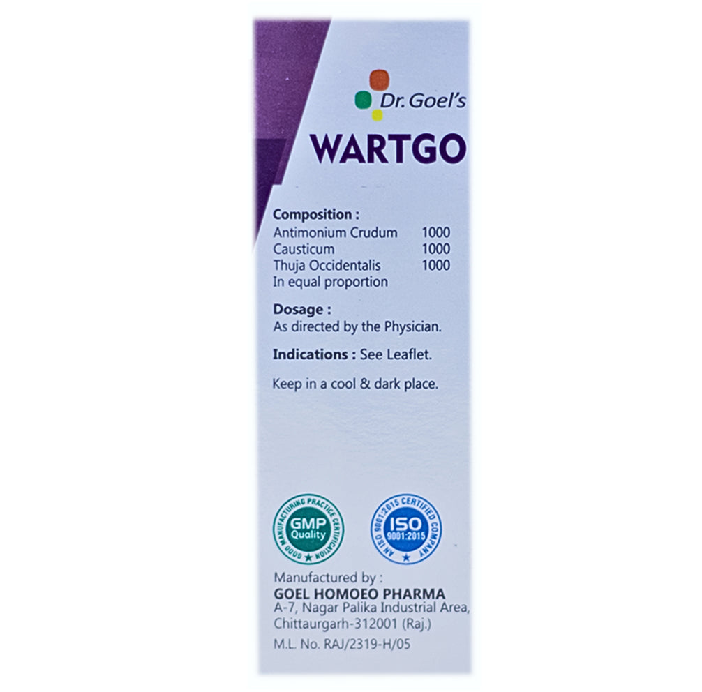 Dr Goel's Wartgo for Dogs and Cats (20ml)
