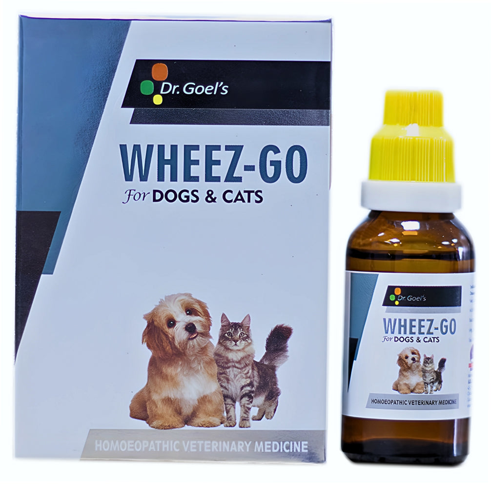 Dr Goel's Wheez Go for Dogs and Cats (30ml)