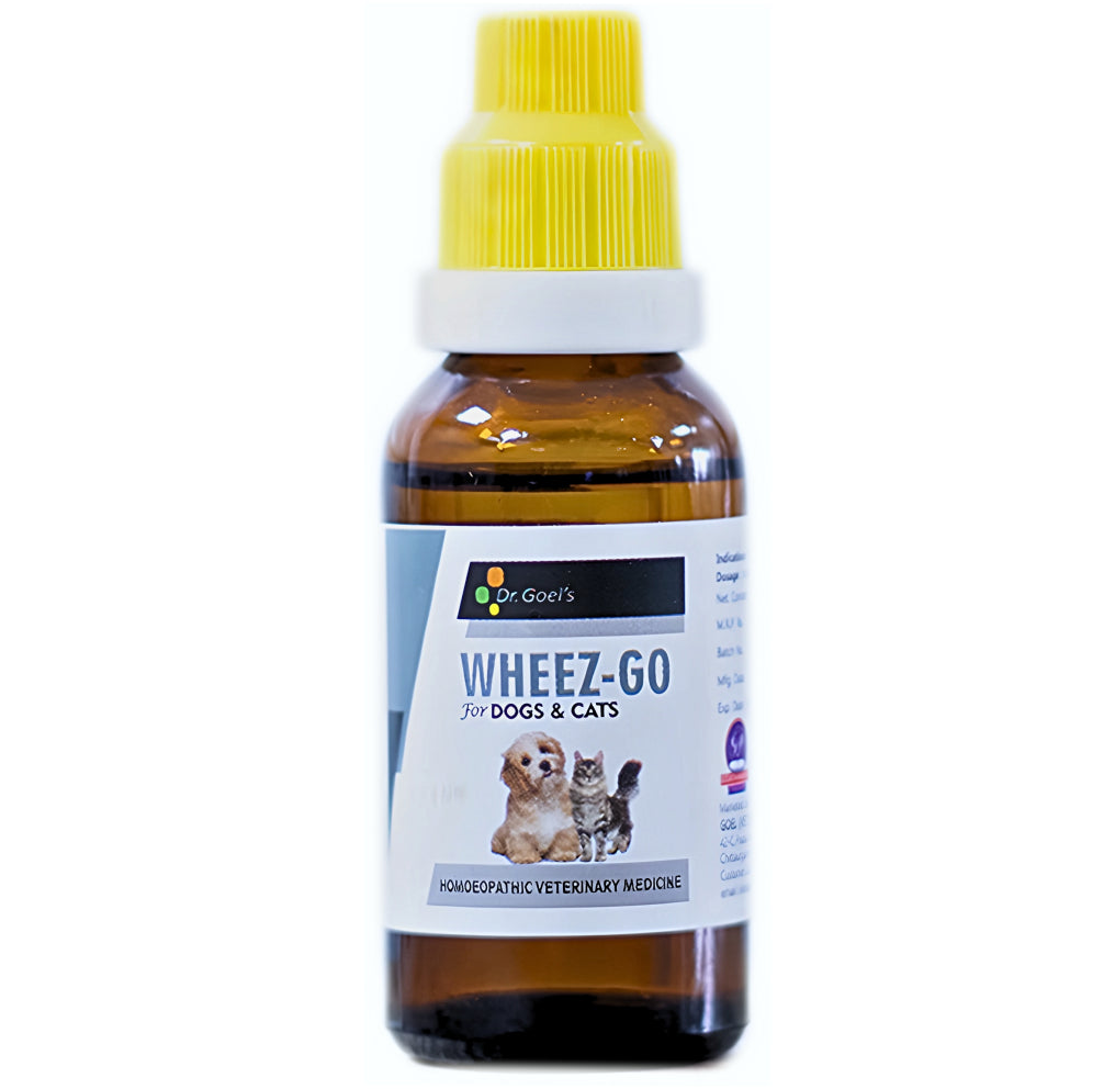 Dr Goel's Wheez Go for Dogs and Cats (30ml)