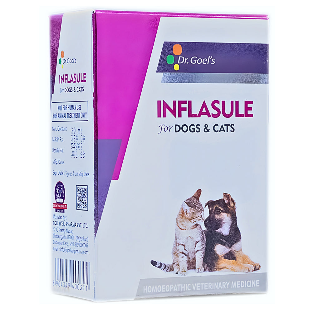 Dr Goel's Inflasule for Dogs and Cats (30ml) Both-Pharmacy Dr Goel's Pharmacy