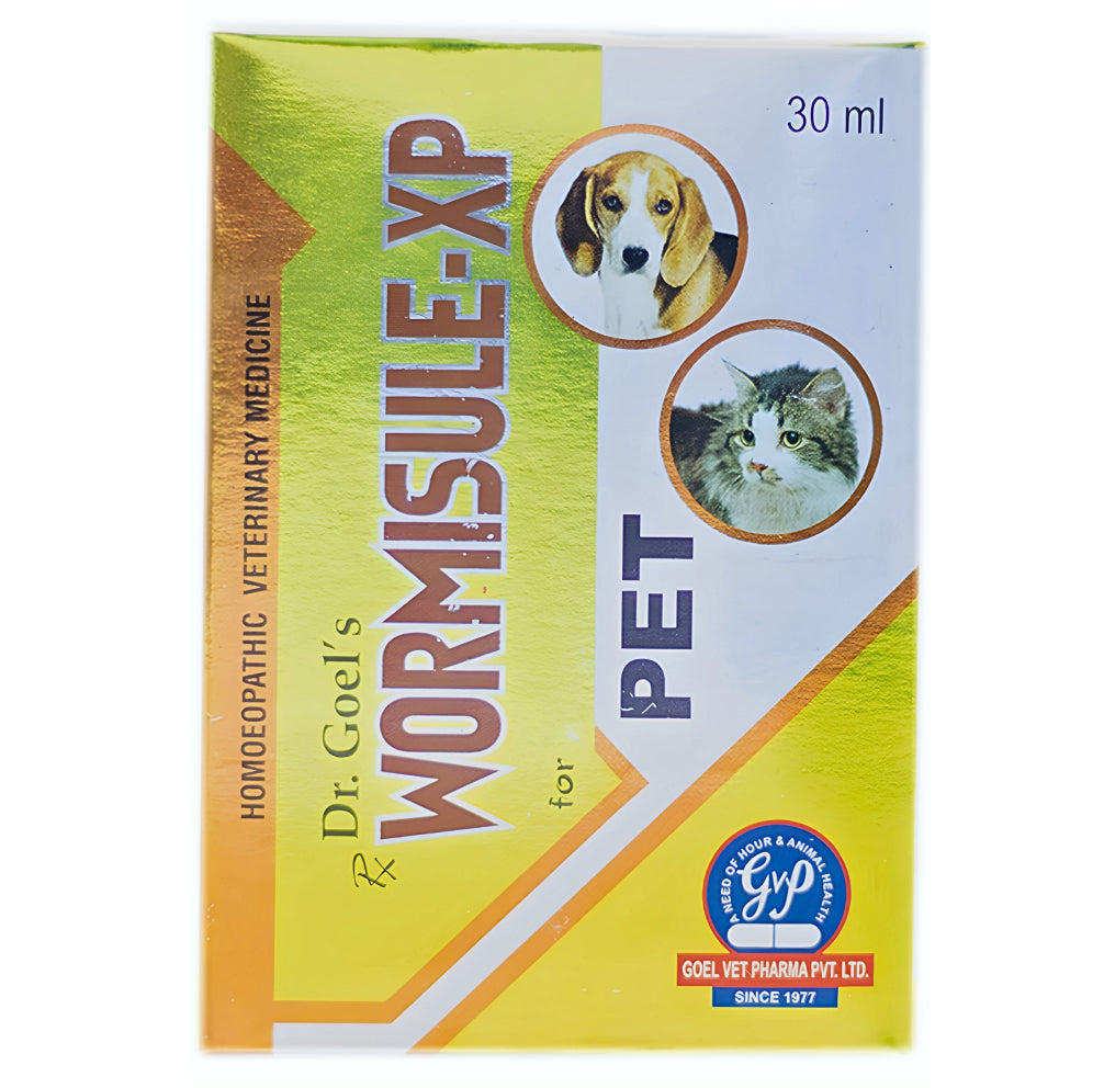 Dr Goel's Wormisule XP Dewormer for Dogs and Cats (30ml) Both-Pharmacy Dr Goel's Pharmacy 30ml