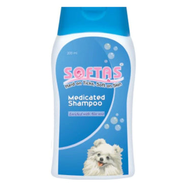 Intas Softas Tick & Flea Shampoo for Dogs and Cats