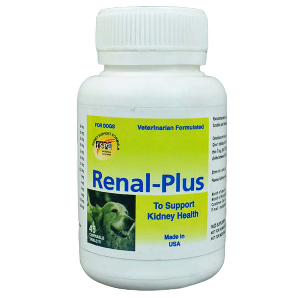 Saitrayaa Renal Plus Kidney Support Tablets for Dogs  (pack of 45 Tablets)
