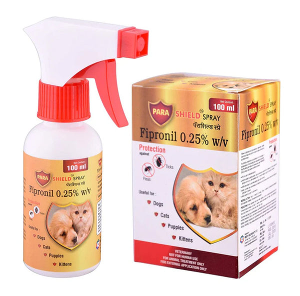 Medfly Healthcare Parashield Tick & Flea Spray for Dogs and Cats