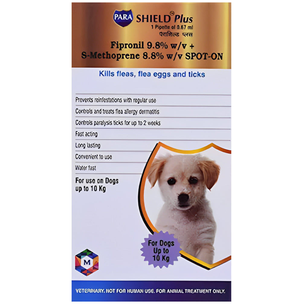 Medfly Healthcare Parashield Plus Spot On for Dogs