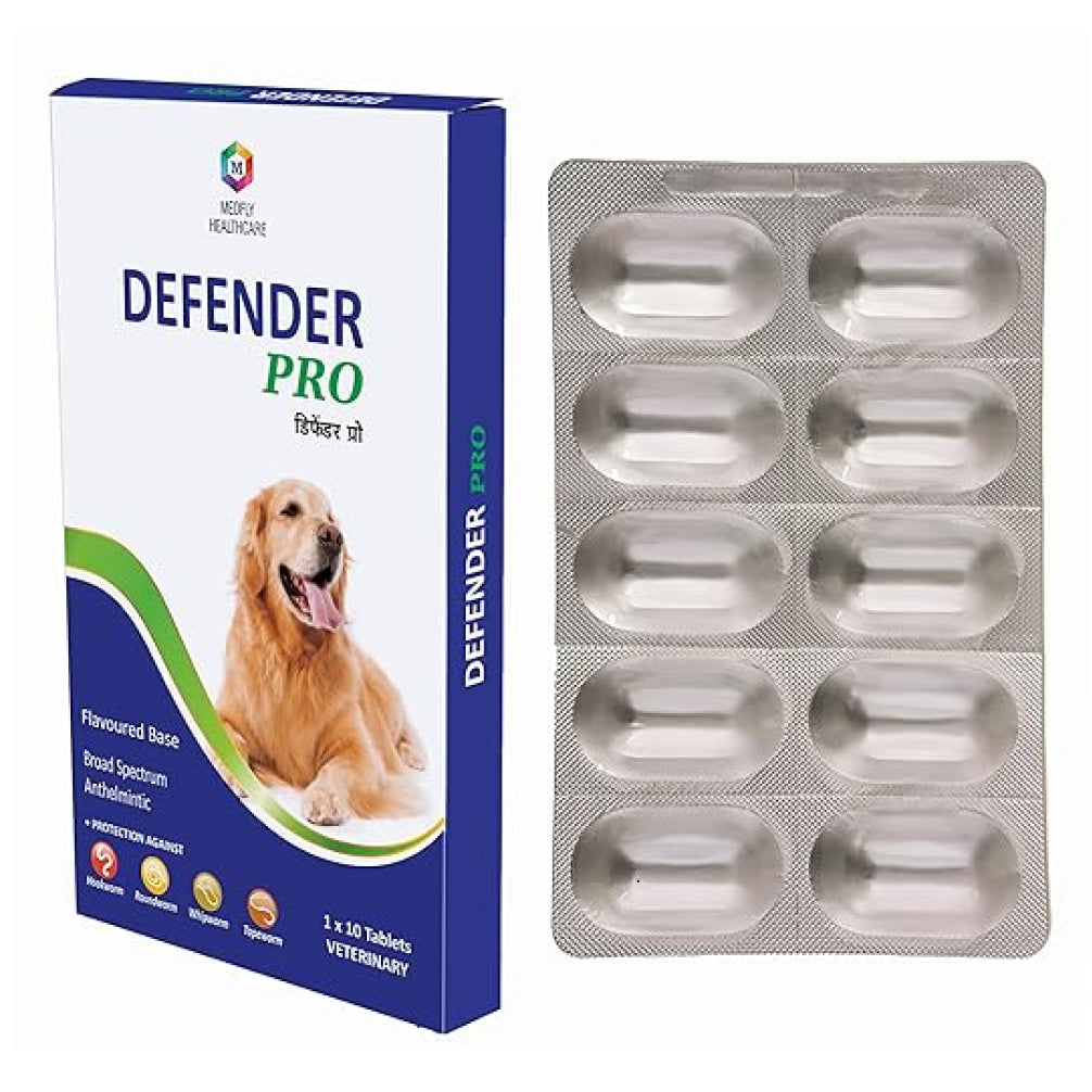 Medfly Healthcare Defender Pro Dewormer for Dogs