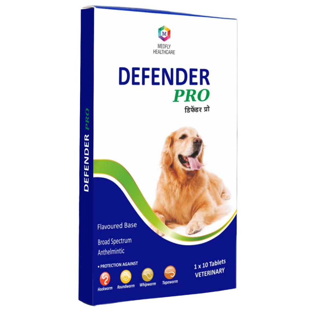 Medfly Healthcare Defender Pro Dewormer for Dogs