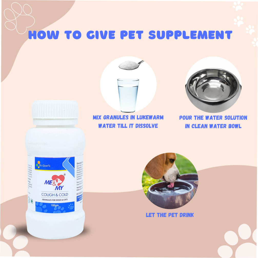 Dr Goel's Me & My Cough & Cold Supplements for Dogs and Cats Both-Pharmacy Dr Goel's Pharmacy