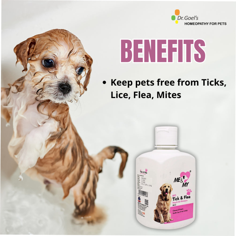 Dr Goel's Me & My Anti Ticks & Flea Shampoo for Dogs and Cats