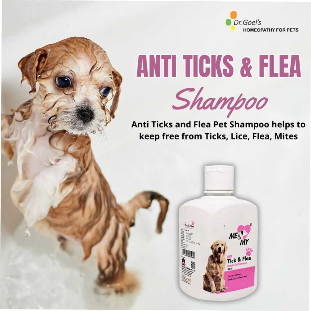 Dr Goel's Me My Anti Ticks Flea Shampoo for Dogs and Cats