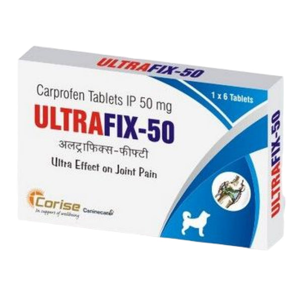 Corise Ultrafix 50mg (Carprofen) Tablets for Dogs and Cats
