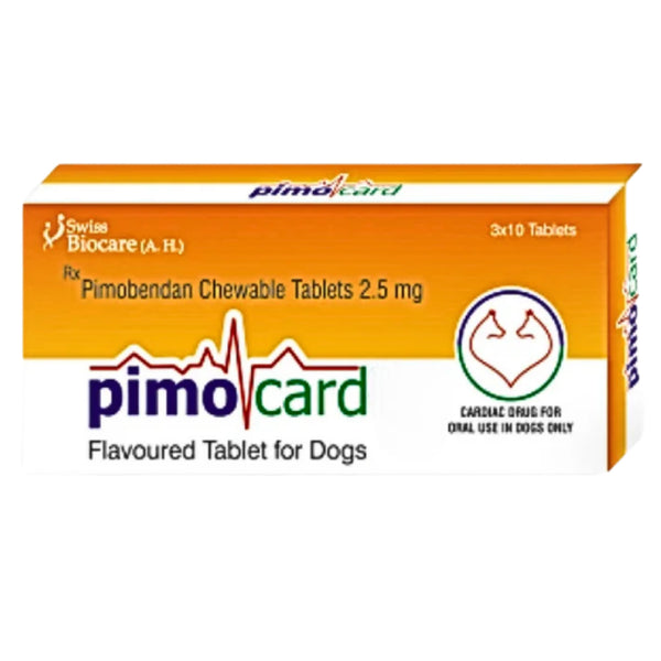 Corise Pimocard 2.5 mg Chewable Tablets for Dogs