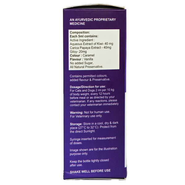 JaiVI KPG Syrup Optimizes Platelet & Blood Flow for Dogs and Cats