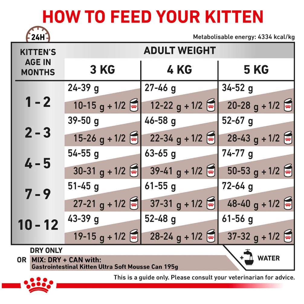 Royal Canin Veterinary Diet Gastrointestinal Kitten Dry Food Cats- Dry food Royal Canin V-Diet