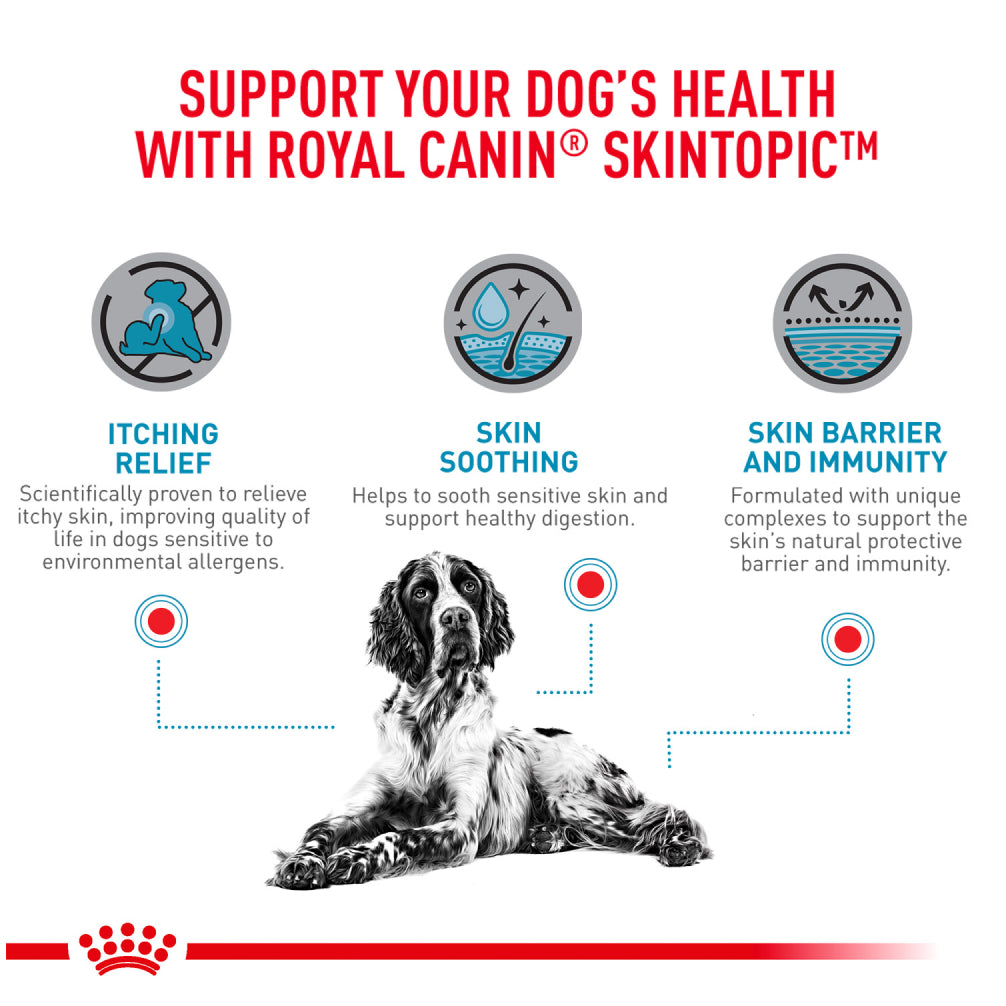Royal Canin Veterinary Diet Skintopic Dog Dry Food Dogs- Dry Food Royal Canin V-Diet