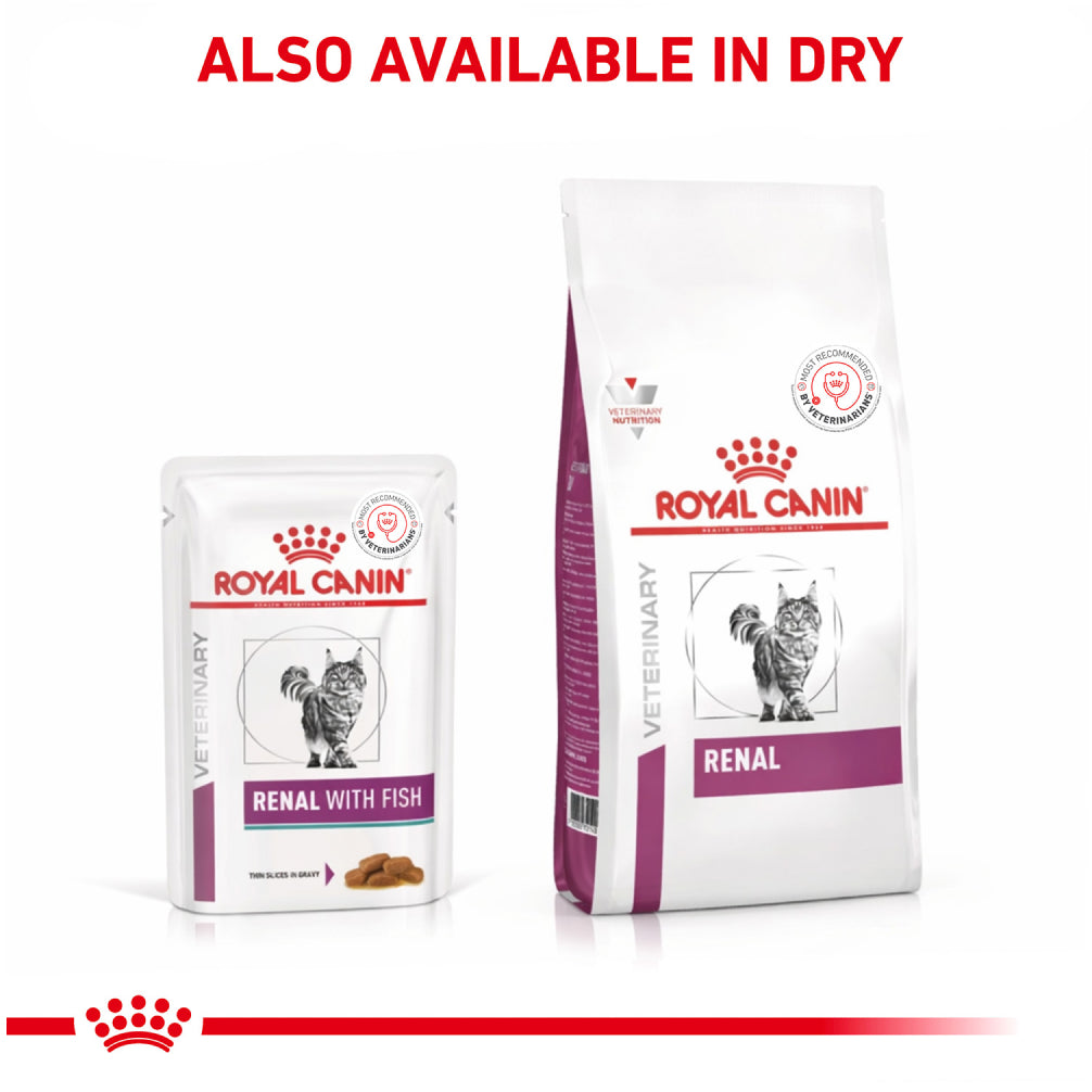 Royal Canin Veterinary Diet Renal Tuna Adult Cat Wet Food Cats-Wet Food Royal Canin V-Diet