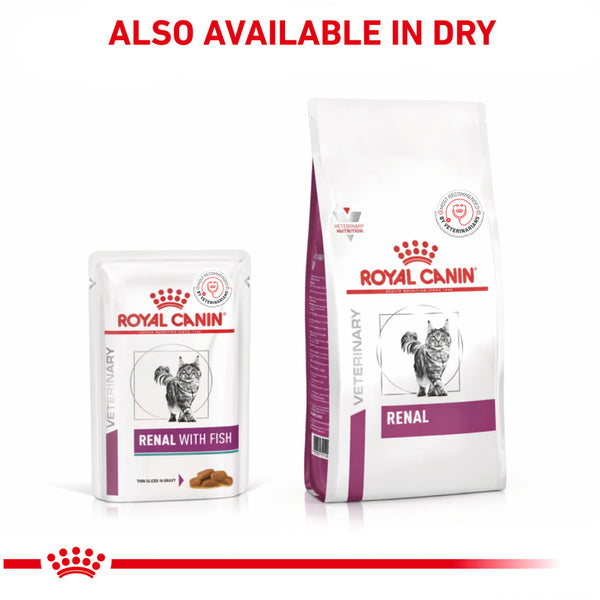 Royal Canin Veterinary Diet Renal Tuna Adult Cat Wet Food