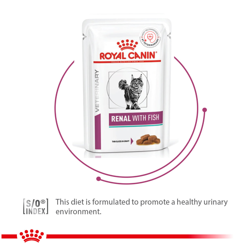 Royal Canin Veterinary Diet Renal Tuna Adult Cat Wet Food Cats-Wet Food Royal Canin V-Diet