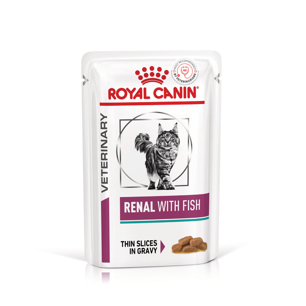Royal Canin Veterinary Diet Renal Tuna Adult Cat Wet Food Cats-Wet Food Royal Canin V-Diet 12x85g