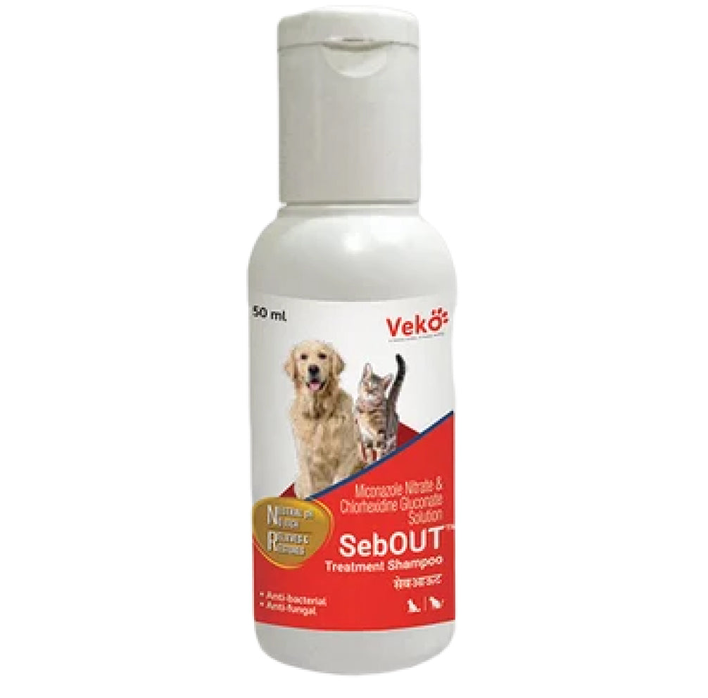 Veko Sebout Treatment Shampoo for Dogs and Cats