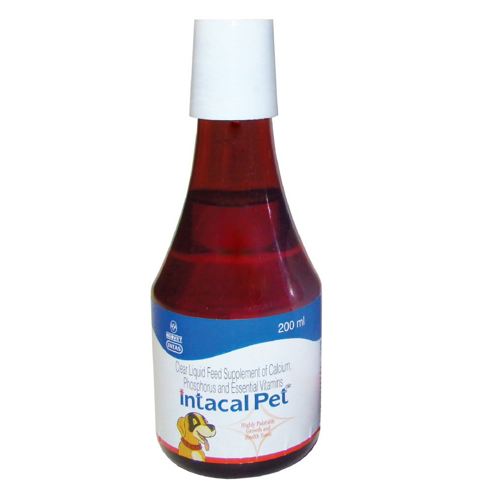 Intas Intacal Pet Calcium Supplement for Dogs and Cats