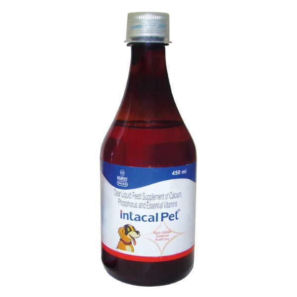 Skyec Multivitamin Syrup, Himalaya 52 Liver Tonic and Intas Calcium Supplement Combo for Dogs and Cats