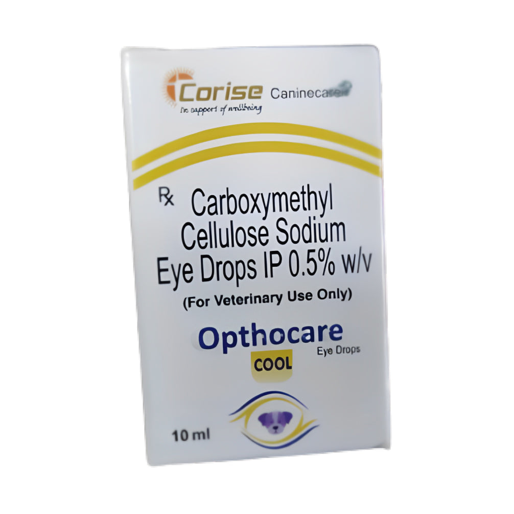 Corise Opthocare Cool (carboxymethylcellulose) Eye Drops for Dogs & Cats (10ml)