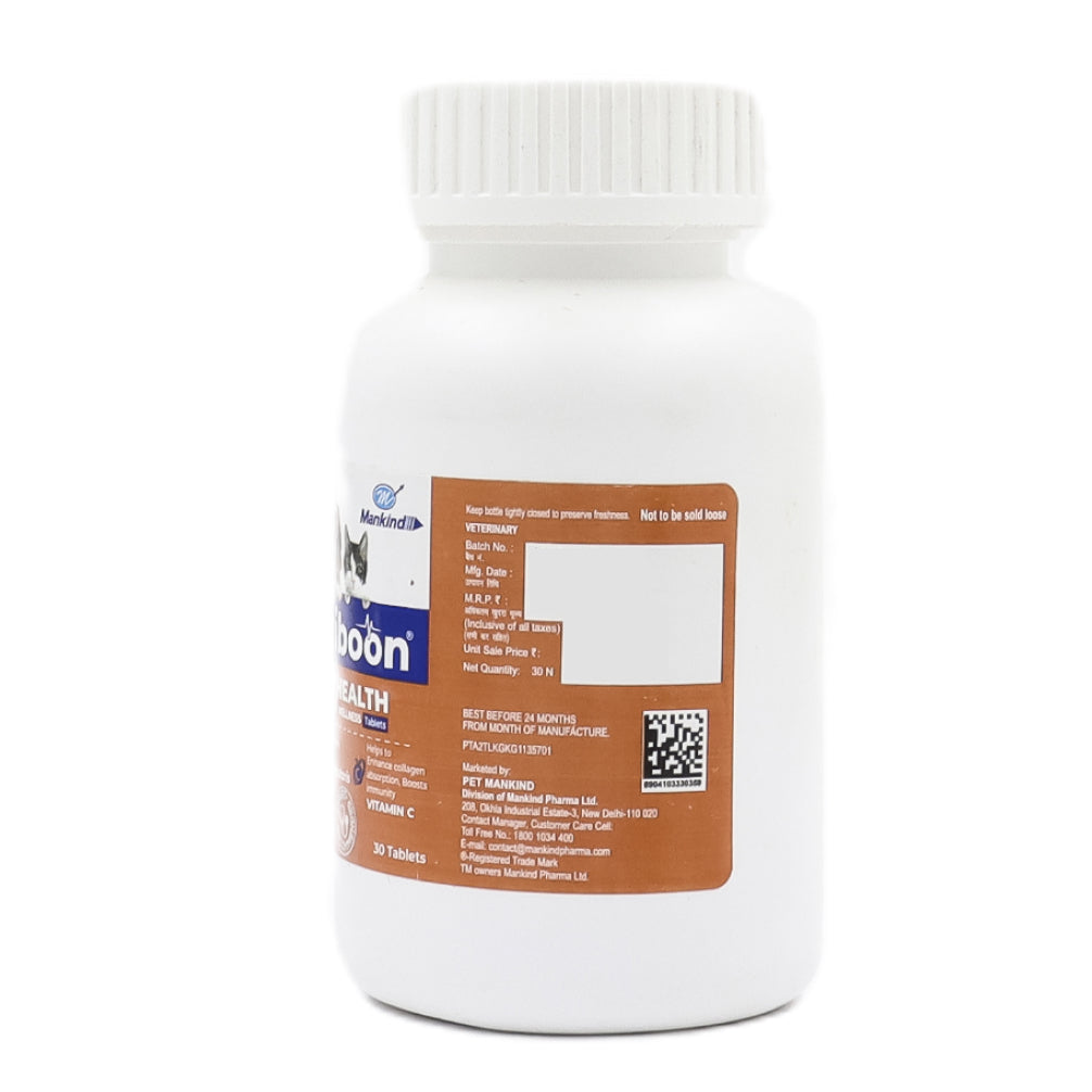 Mankind Caniboon Tablets for Dogs and Cats (pack of 30 tablets) Both-Pharmacy Mankind Pharmacy