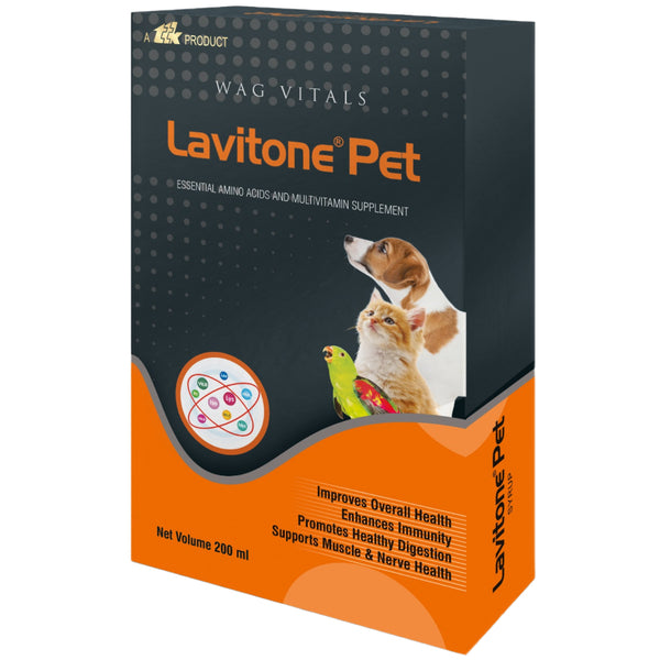 Ttk Lavitone Pet Syrup Multivitamin and Amino Acid Supplement for Dogs and Cats (200ml)