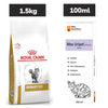 Royal Canin Veterinary Diet Urinary S/O Adult Cat Dry Food (1.5kg) and Neo Kumfurt Meo Uripet Intense Syrup (100ml) Combo Cats-Pharmacy Exclusive Combo 1.5kg + 100ml