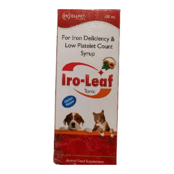 Wellpet Iro Leaf Syrup Platelet Boosters for Dogs & Cats