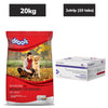 Drools Optimum Performance Adult Dog Dry Food (20kg) and Drools Invadeworm Dewormer Tablets for Dogs (pack of 10 Tablets) Dogs-Pharmacy Exclusive Combo 20kg + 1strip(10tablets)