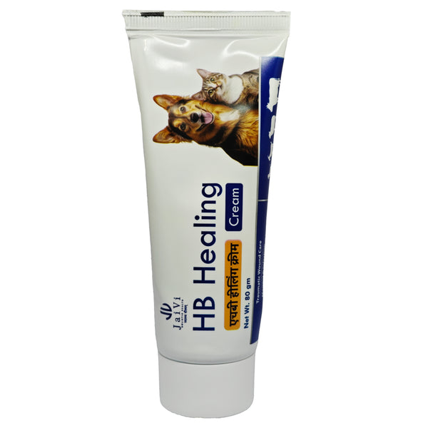 JaiVI HB Healing Cream for Dogs and Cats (Herbal Wound Care Formula)