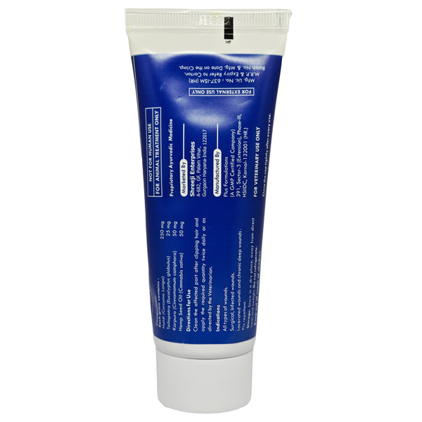JaiVI HB Healing Cream for Dogs and Cats (Herbal Wound Care Formula)