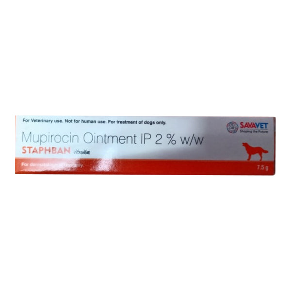 Savavet Staphban (Mupirocin) Ointment for Dogs