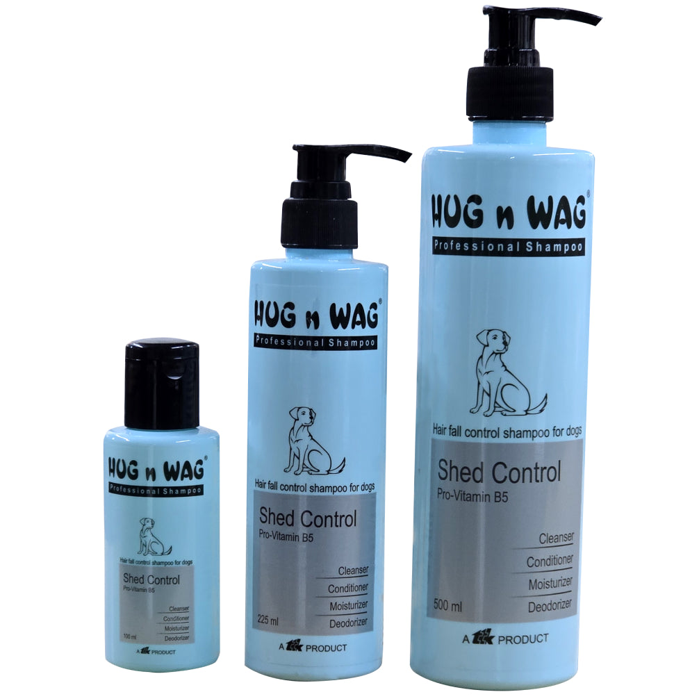 Shop Professional Shed Control Dog Shampoo – Hug n Wag Supertails
