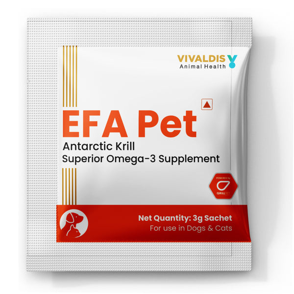 Vivaldis EFA Pet Omega3 Supplement for Dogs and Cats