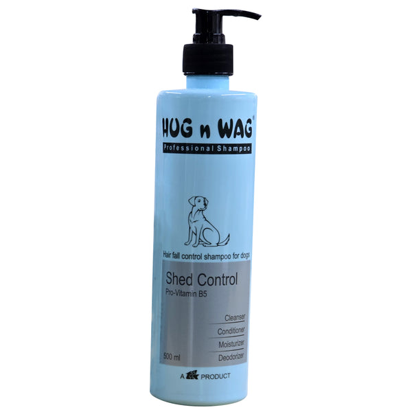 Ttk Hug n Wag Professional Shed Control Shampoo with Pro Vitamin B5 for Dogs