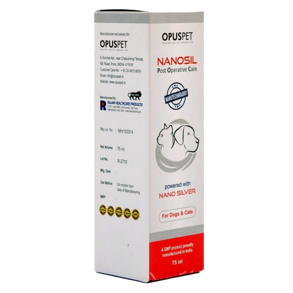 Opus Pet Nanosil Spray for Dogs and Cats (75ml)