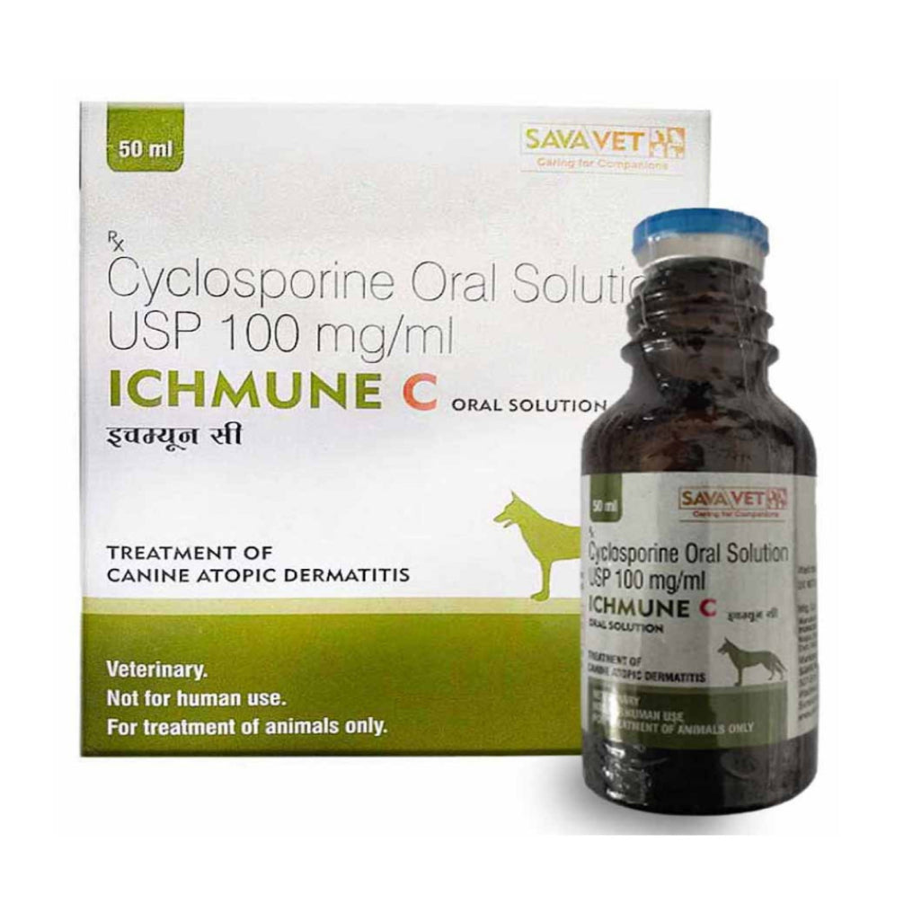 Savavet Ichmune C (Cyclosporine) Oral Solution for Dogs & Cats