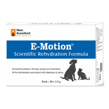 Neo Kumfurt E Motion Sachets Electrolyte Supplement for Dogs and Cat (pack of 30 sachets)