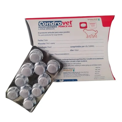 Vivaldis Condrovet Large Joint Support tablet for Dogs Dogs-Pharmacy Vivaldis Pharmacy