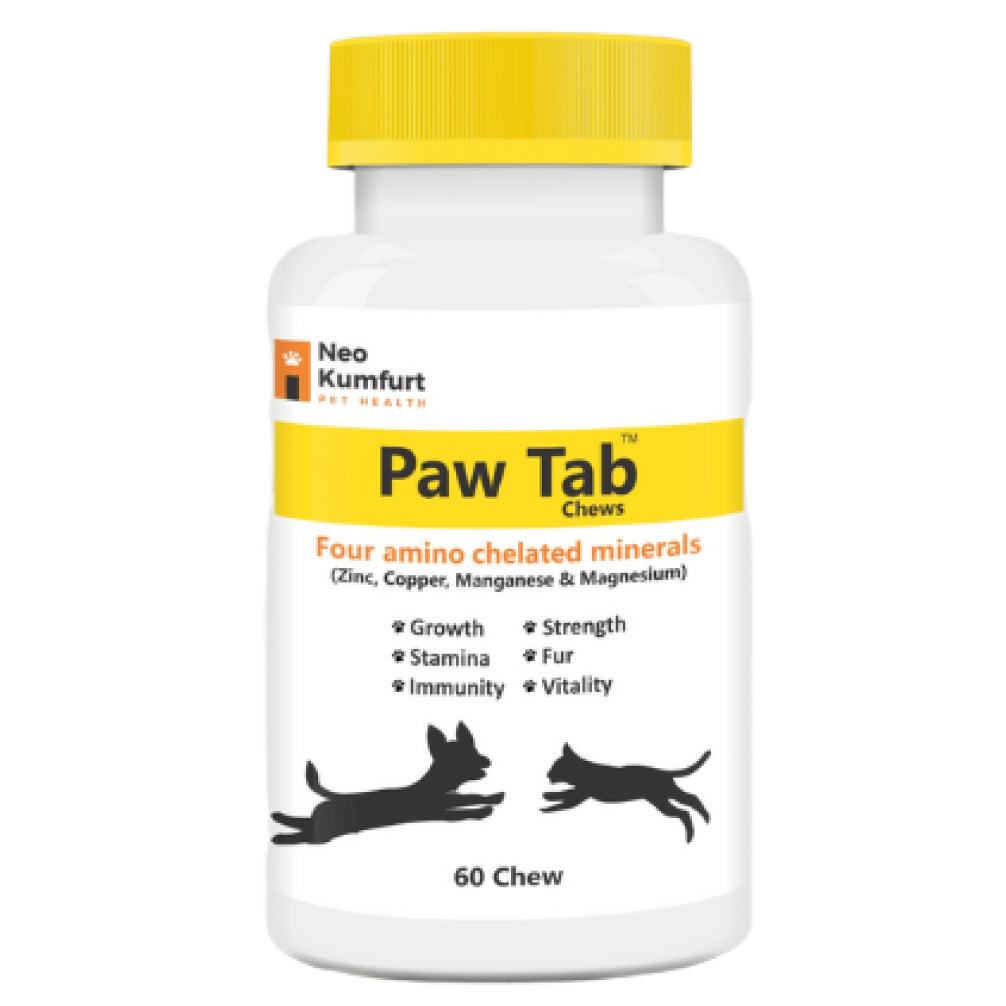 Neo Kumfurt Pawtab Chews for Dogs and Cats (60 tablets)