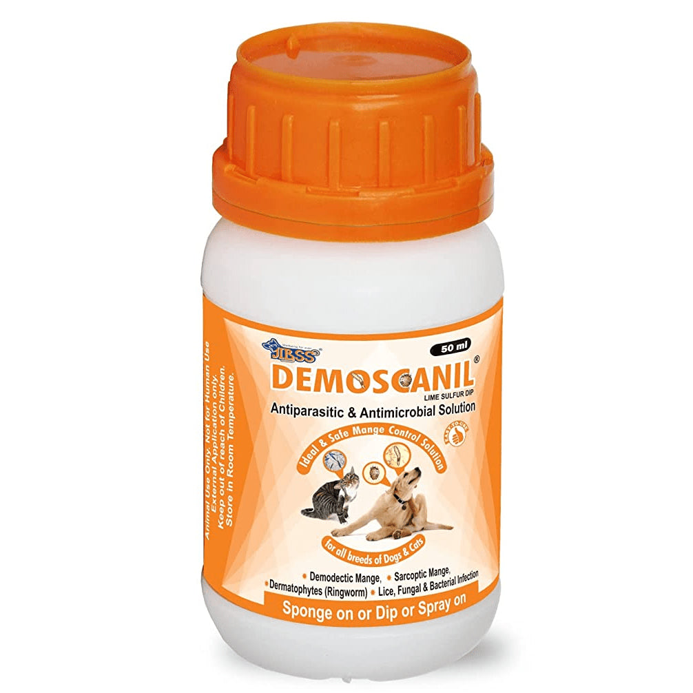 Jibss Demoscanil Lime Sulfur Dip Both-Pharmacy Jibss Pharmacy 50mL